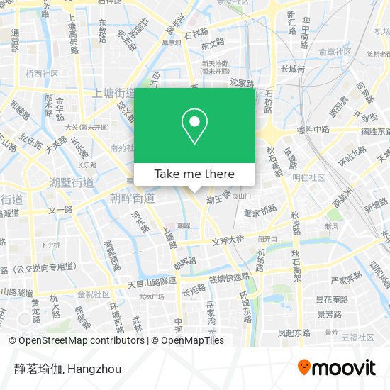 静茗瑜伽 map