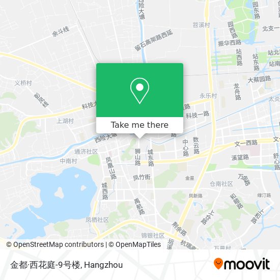 金都·西花庭-9号楼 map