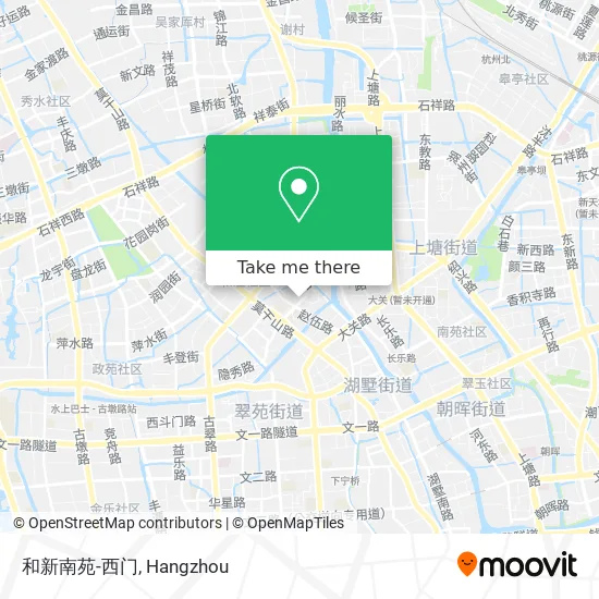和新南苑-西门 map