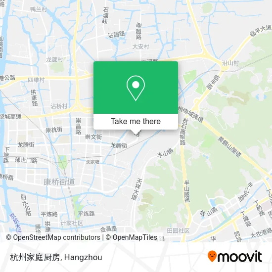 杭州家庭厨房 map