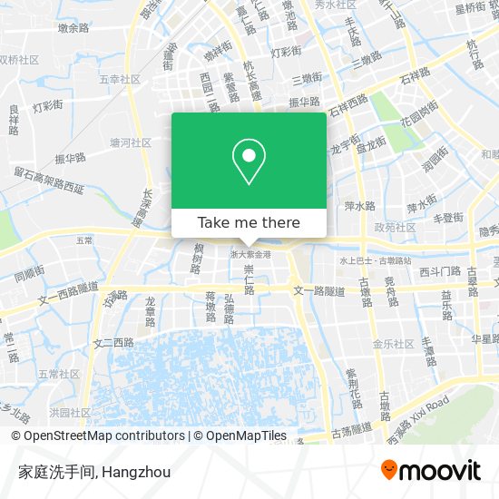 家庭洗手间 map
