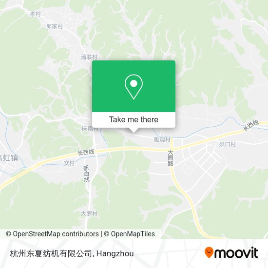 杭州东夏纺机有限公司 map