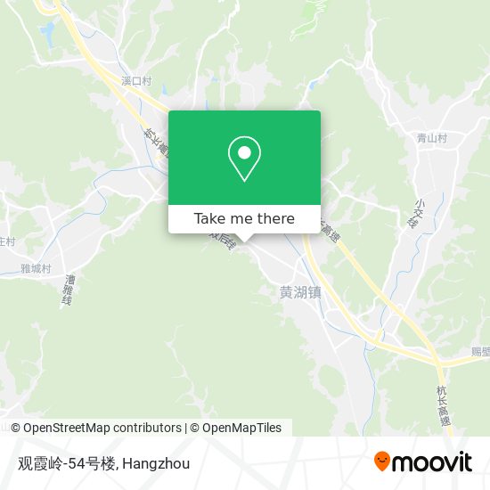 观霞岭-54号楼 map