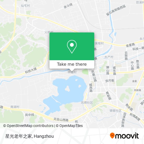 星光老年之家 map