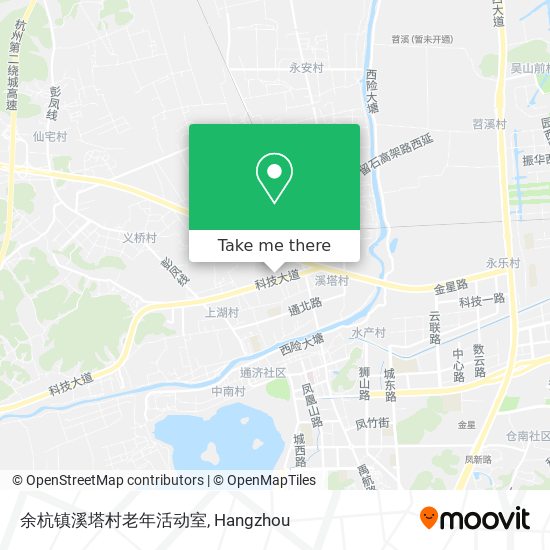 余杭镇溪塔村老年活动室 map