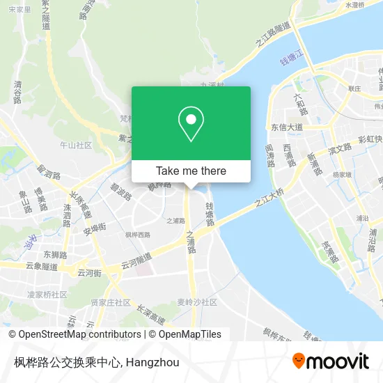 枫桦路公交换乘中心 map