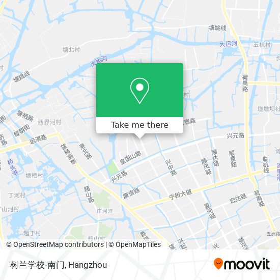 树兰学校-南门 map