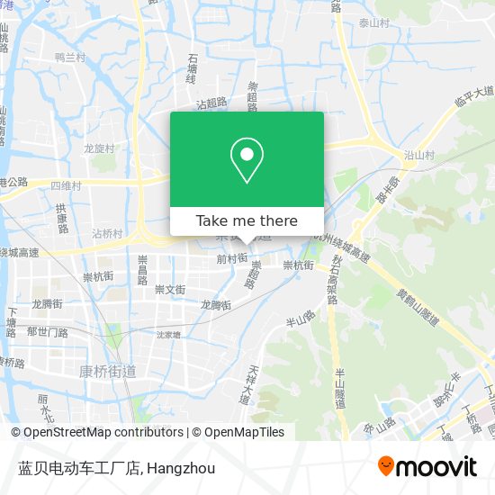 蓝贝电动车工厂店 map