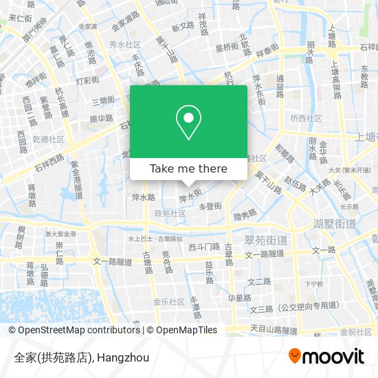 全家(拱苑路店) map