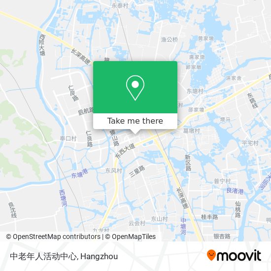 中老年人活动中心 map