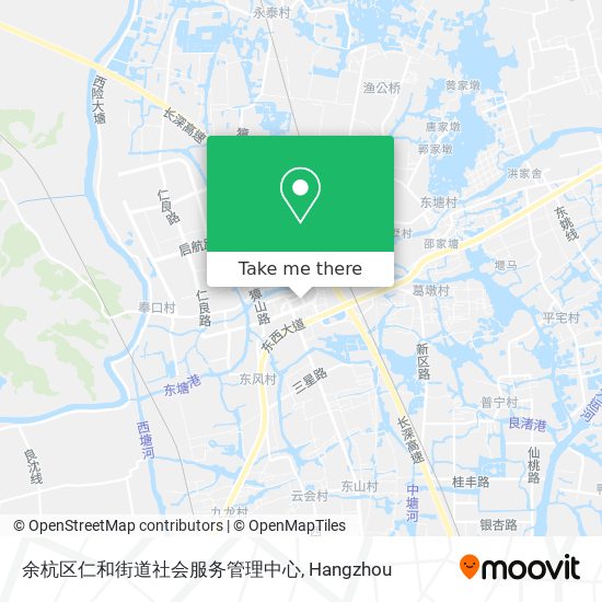 余杭区仁和街道社会服务管理中心 map