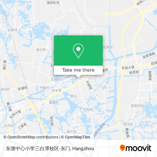 东塘中心小学三白潭校区-东门 map