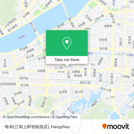 每厨(江南上鲜智能园店) map