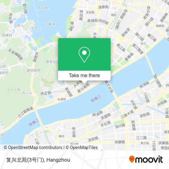 复兴北苑(3号门) map