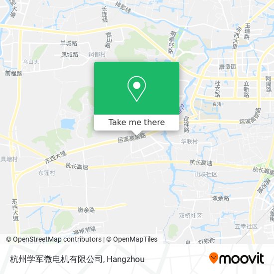 杭州学军微电机有限公司 map