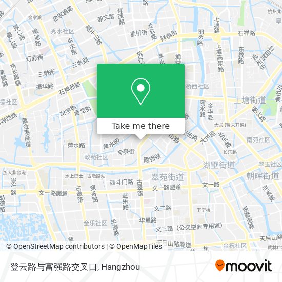 登云路与富强路交叉口 map
