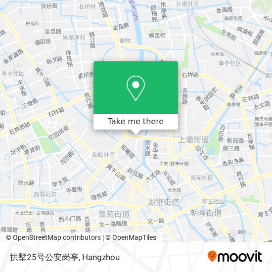 拱墅25号公安岗亭 map