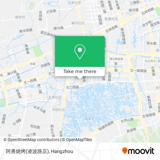 阿勇烧烤(凌波路店) map