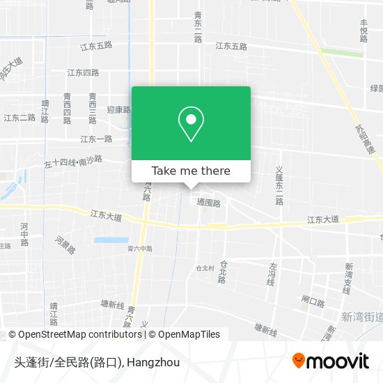 头蓬街/全民路(路口) map