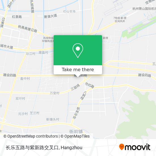 长乐五路与紫新路交叉口 map