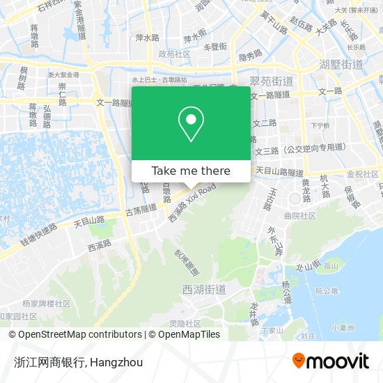 浙江网商银行 map