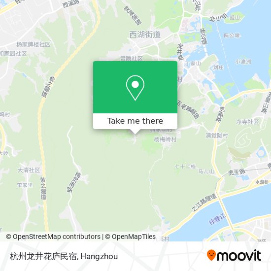杭州龙井花庐民宿 map