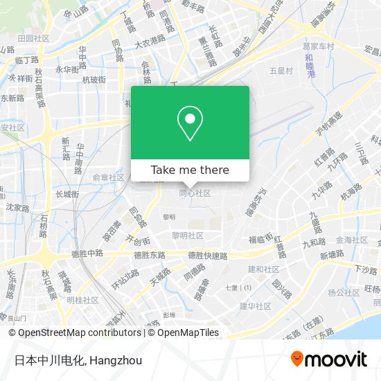 日本中川电化 map
