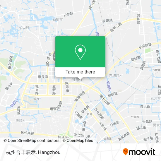 杭州合丰展示 map
