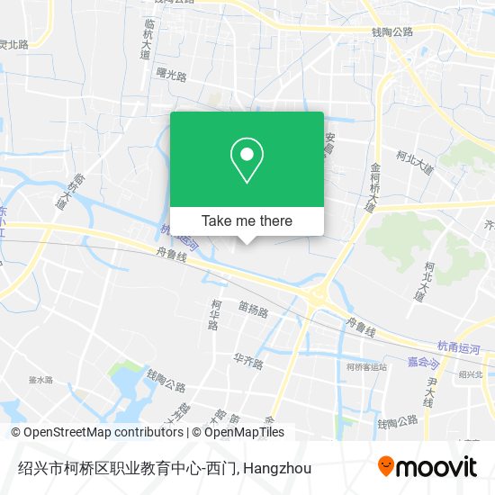 绍兴市柯桥区职业教育中心-西门 map