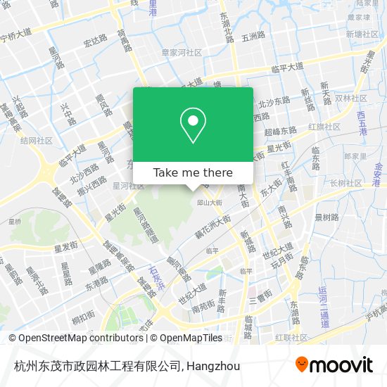 杭州东茂市政园林工程有限公司 map