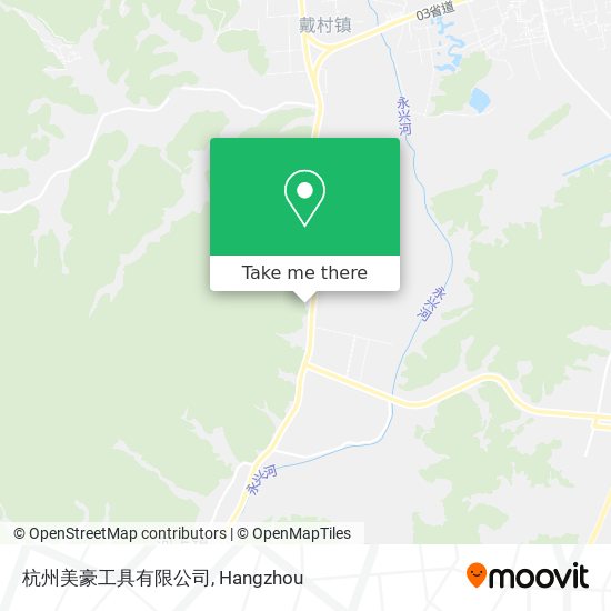 杭州美豪工具有限公司 map