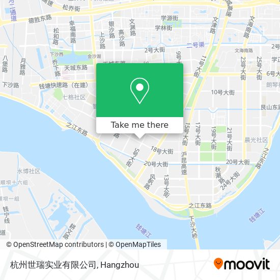 杭州世瑞实业有限公司 map