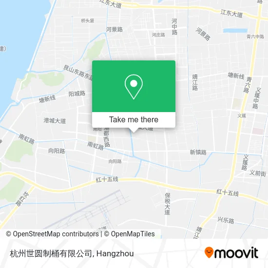 杭州世圆制桶有限公司 map