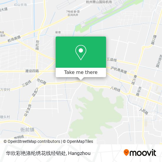 华欣彩艳涤纶绣花线经销处 map