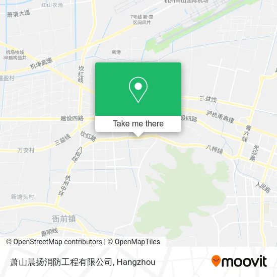 萧山晨扬消防工程有限公司 map