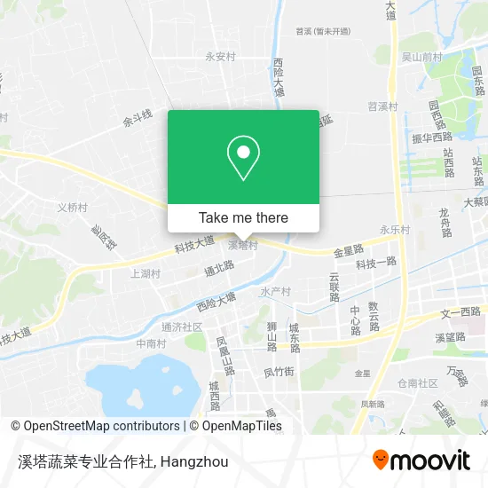 溪塔蔬菜专业合作社 map