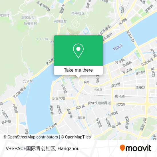 V+SPACE国际青创社区 map