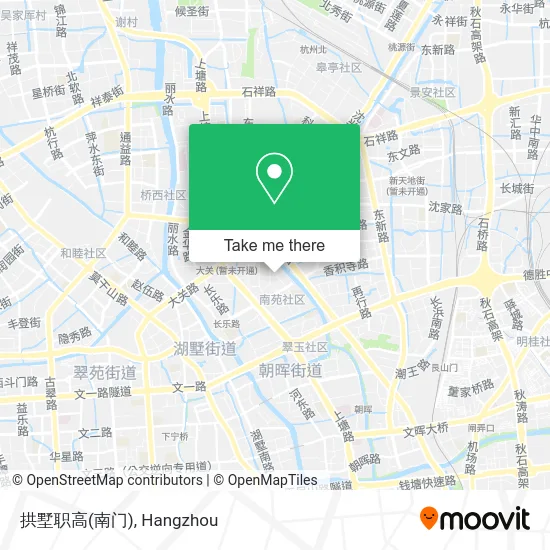 拱墅职高(南门) map