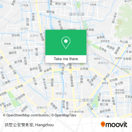 拱墅公安警务室 map