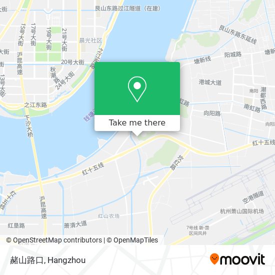 赭山路口 map