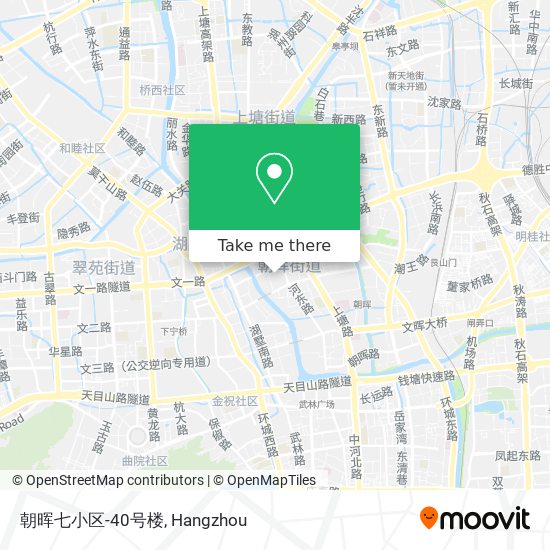 朝晖七小区-40号楼 map