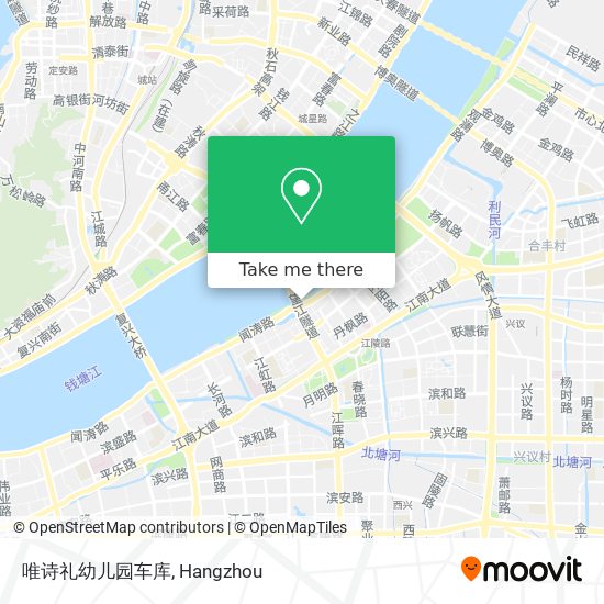 唯诗礼幼儿园车库 map