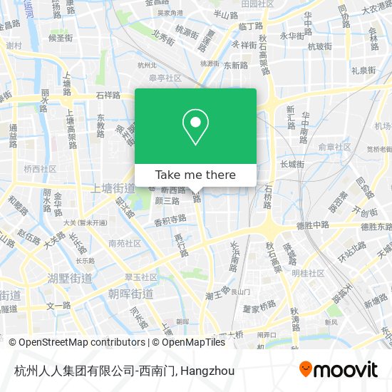 杭州人人集团有限公司-西南门 map