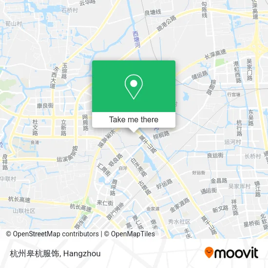 杭州皋杭服饰 map