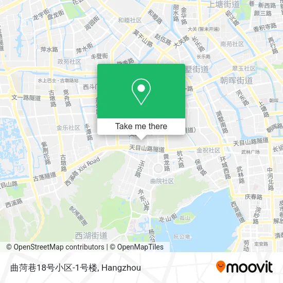 曲菏巷18号小区-1号楼 map