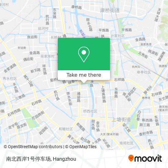 南北西岸1号停车场 map
