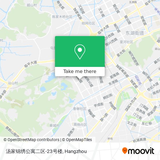 汤家锦绣公寓二区-23号楼 map