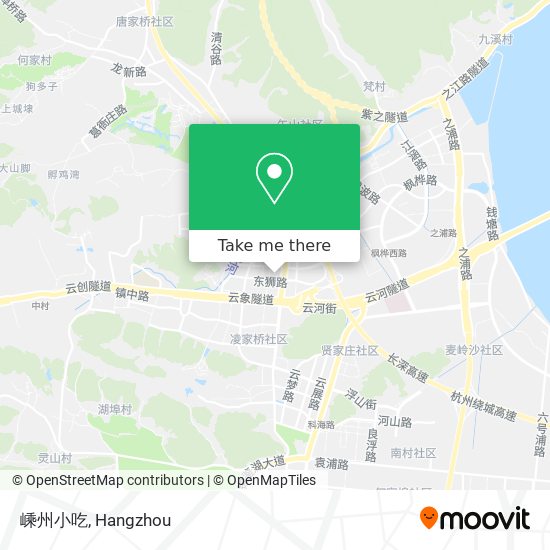 嵊州小吃 map