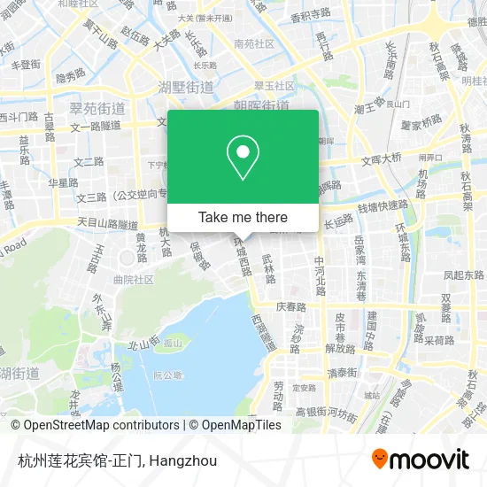 杭州莲花宾馆-正门 map