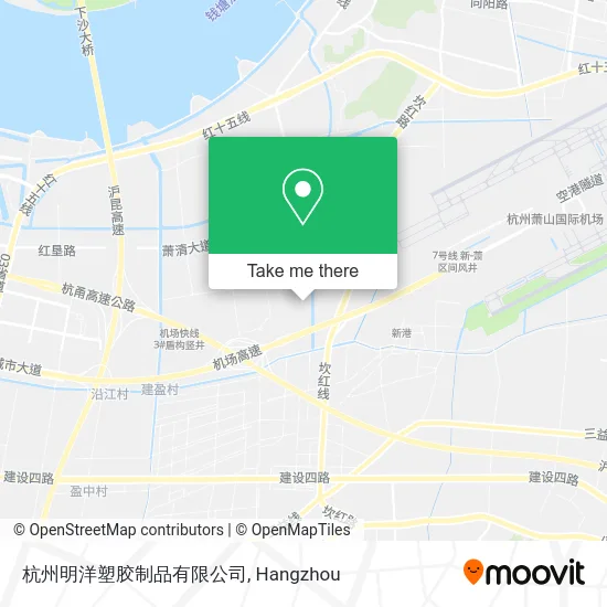 杭州明洋塑胶制品有限公司 map